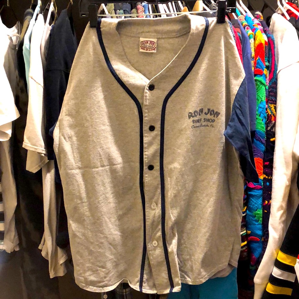 Vintage Ron John Button up Tee
